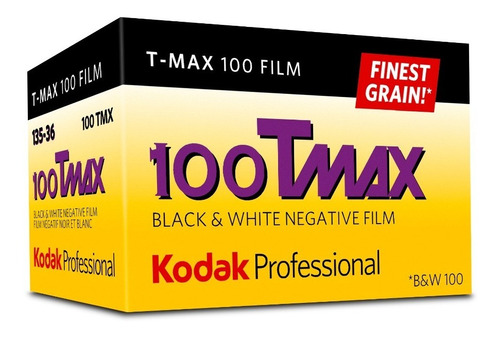  Kodak Professional T-max 100, 135-36 Pelicula Blanco/negro