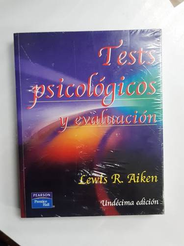 Imagen 2 de 4 de Tesis Psicológicos Y Evaluación Lewis Aiken