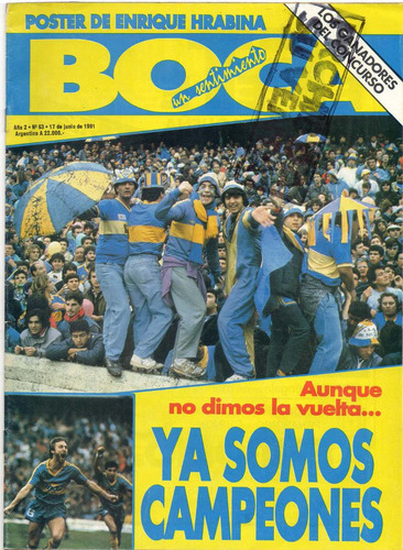 Revista Boca Sentimiento 1989 A 1994 Lote Coleccion Historia