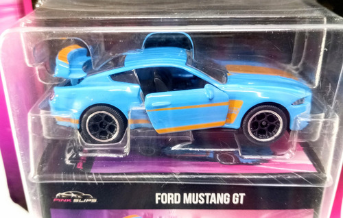Jada Pink Slips 1:64 - Ford Mustang Gt Color Azul Acero