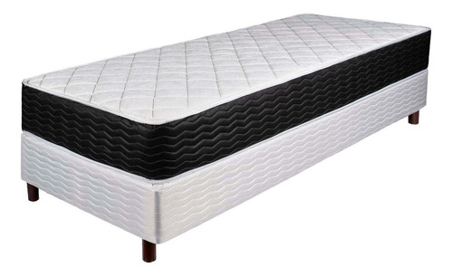 Sommier Americana Telgo Diama 1 1/2 plaza de 190cmx100cm  blanco