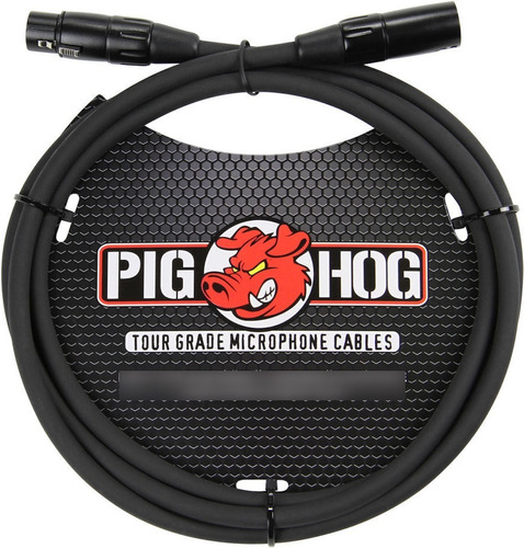 Imagen 1 de 4 de Pig Hog Phm6 Cable Xlr De 1,82 Metros Para Micrófono