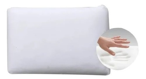 Imagen 2 de 6 de Almohada Inteligente Viscoelástica 60x35cm C/funda 100% ALG