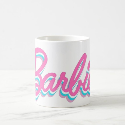 Caneca Porcelana Personalizada Barbie