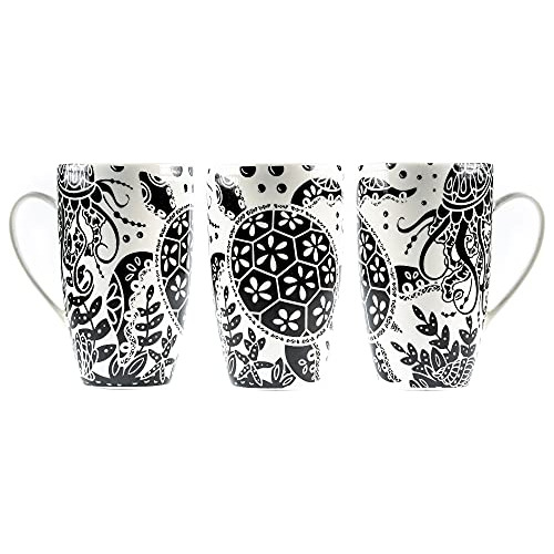 Tazas De Decoración Boho (16 Oz) Taza De Café/té De ...