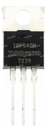 3x Irf540n Transistor Mos-fet N-ch 30a 100v .077 E