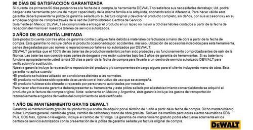 Armadura Original Dewalt (n566903) D25260 D25133k-b3 D25134k
