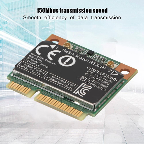 Rt3290 Wi-fi Tarjeta De Red Inalámbrica 150mbps Para Mini P
