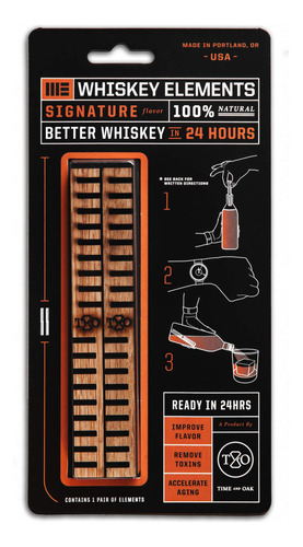 Set De 2 Elementos De Whisky Del Tiempo Y Del Roble