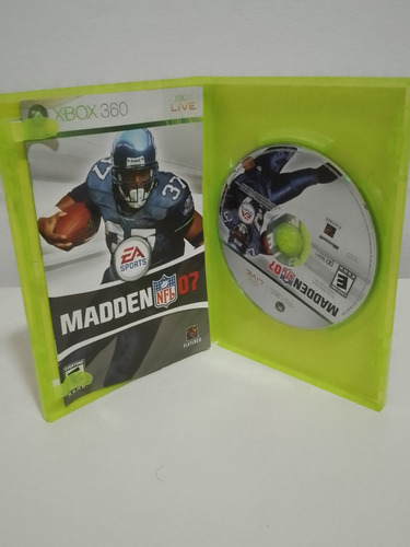 Madden Nfl 07 Ea Sports Xbox 360 Maxgamessm (Usado)
