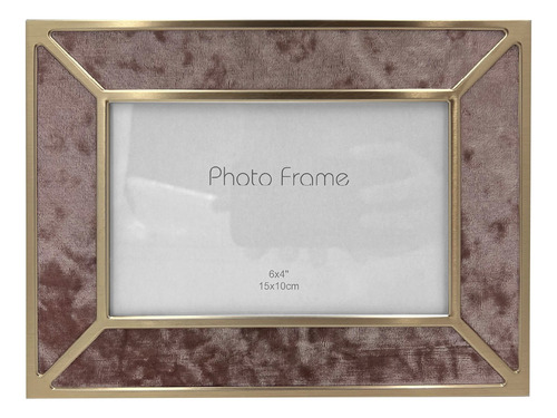 Portaretrato Elegante Mansteg Estilo Clasico 6an79 Dorado Portaretrato Rosado