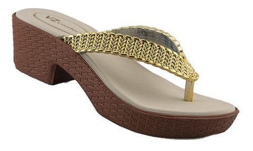 Sandalias Ojotas Mujer Dama Vv2050-03 Bebece Calzados