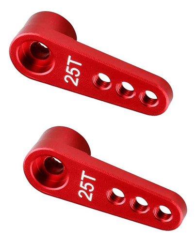 2 Piezas Sharegoo Metal 25t Servo Horn M3 Hilos Brazo De Dir