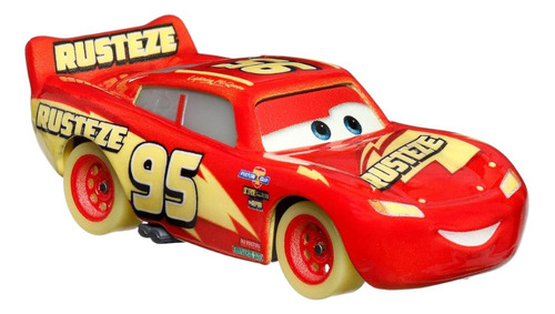 Disney Pixar Cars Glow Racers - Rayo Mcqueen 1/55