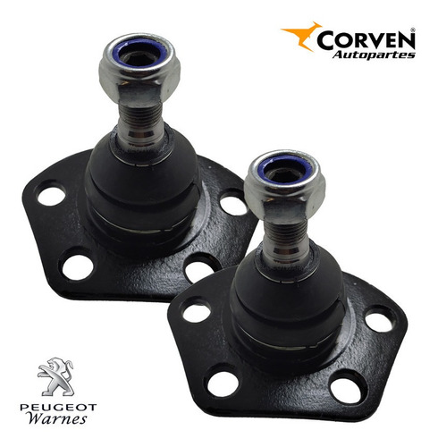 2 Rotulas Suspension Corven Para Peugeot Boxer 1000kg 02-15