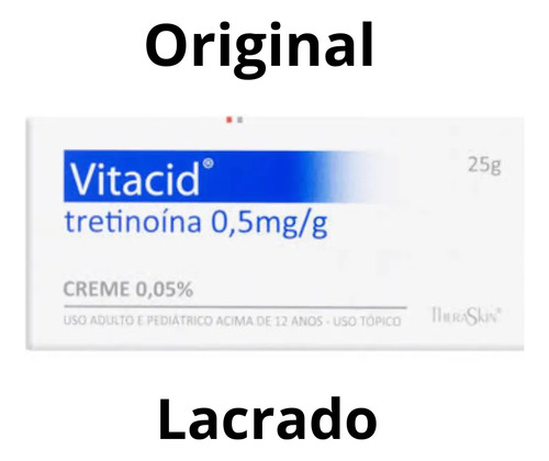 Vittacyd 0,5mg Creme Otimo Manchas Melasma Acne Estrias Todo Tipo De Pele Noite
