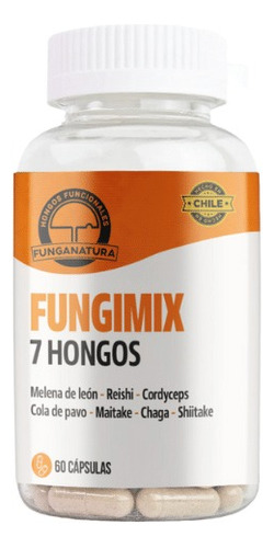 Fungimix 7 Hongos (60 Cápsulas) - Funganatura 