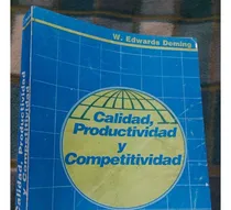 Comprar Libro Calidad, Productividad Y Competitividad Deming