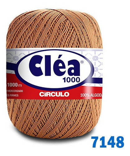 Linha Cléa 1000m Círculo Crochê Cor 7148 - Craft