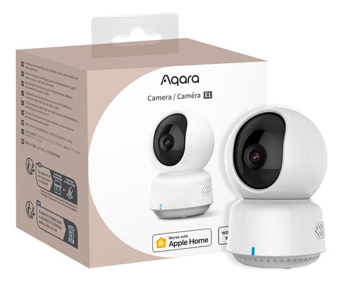 Aqara Cámara Seguridad E1 360° 2k Wifi Apple Homekit Alexa