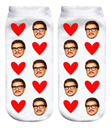 Medias Tobilleras Personalizadas Pedro Pascal 