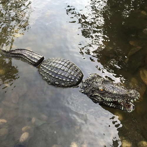 .. El Marcador De Cocodrilo Flotante Conduce Al Estilo 4