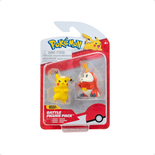 Set X2 Figuras Pokemon Pack Battle Ready Juguete Original 