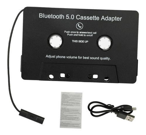 Adaptador De Cassette A Aux Con Sonido Estéreo Para Coches