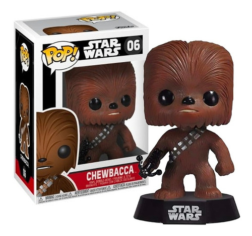 Boneco Funko Pop Chewbacca 06 - Star Wars - Original Disney