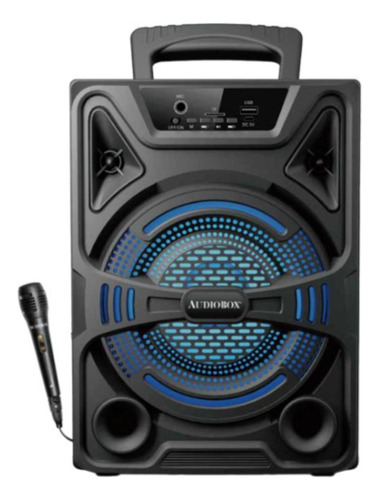 Bocina Portátil 8 Bluetooth Inalámbrico Micrófono Audiobox