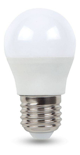 Imagem 1 de 4 de Lâmpada 4,8w Led Bulbo E27 Branco Quente 3000k Bivolt