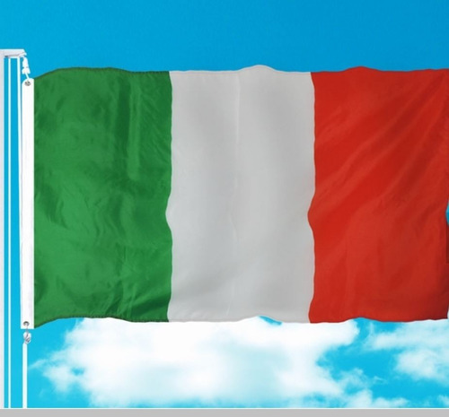 Imagen 2 de 2 de Bandera De Italia 150 Cm X 90 Cm