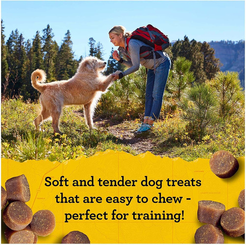 Zukes Mini Naturals Training Dog Treats, Salmon Recipe, Made