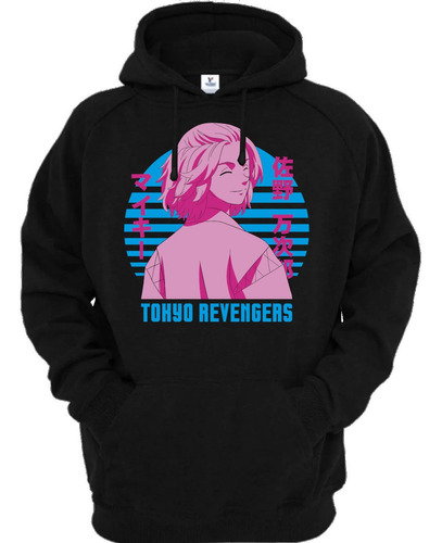 Sudadera Negra Mickey-n Tokio Manji Revengers 55