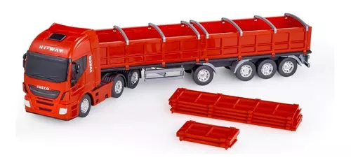 Miniatura Caminhao Iveco Graneleiro Escala 1/30 - Usual em