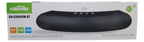 Parlante Cafini Cn-s3844fm-bt - Colores Negro / Dorado