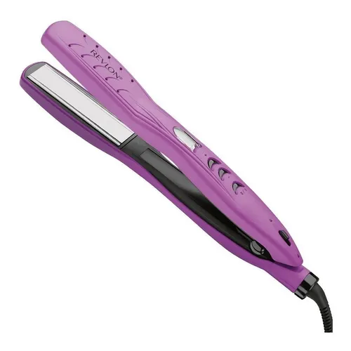 Alaciadora Plancha Cabello Seco Mojado Revlon Placas Titanio