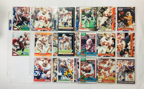 Nfl Tarjetas Bucaneros De Tampa Bay Colección 52 Piezas Lote