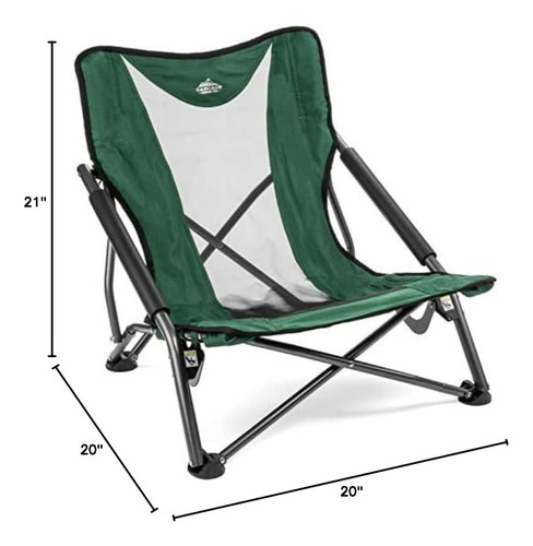 Silla De Campamento Cascade Mountain Tech: Silla Plegable De