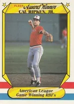 Comprar Mlb Cal Ripken Jr Fleer Award Winner 1987 # 33 0f 44