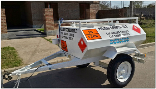 Imagen 6 de 11 de Acoplado Tanque Cisterna Homologado Para 1.000 Lts. (ci1001)