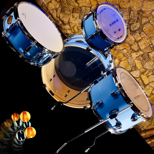 Bateria Acústica Michael Legacy Slim Compacta - Shell Pack