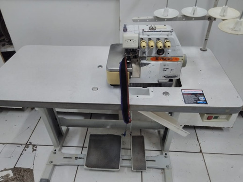 Maquina Overlok Ponto Cadeia Direct Drive 747f Usada 220v Cinza (Usado)