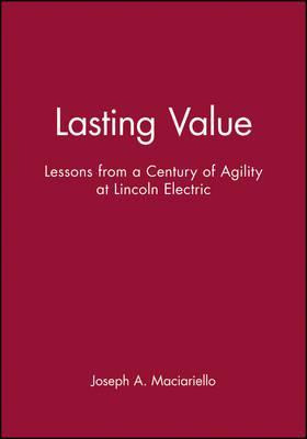 Libro Lasting Value : Lessons From A Century Of Agility A...