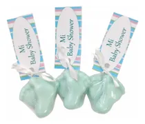Comprar Souvenir Bautismo Baby Shower 45 Pares De Piecitos De Jabon