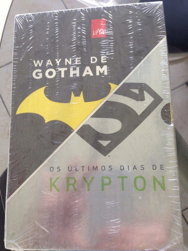 Box Wayne De Gotham - Os Ultimos Dias De Krypton + Camisa