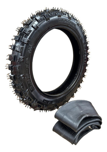 Kit De Llanta Y Camara 2.50-10 Tipo Cross Marca Avanzada