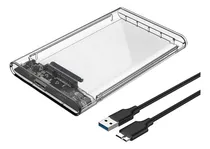 Comprar Carcasa Externa Para Disco Duro De 2.5 , Sata A Usb 3.0 Sin Herramientas, Transparente Para Ssd Y Hdd De 2.5 Pulgadas De 9.5 Mm Y 7 Mm. Compatible Con Sata
