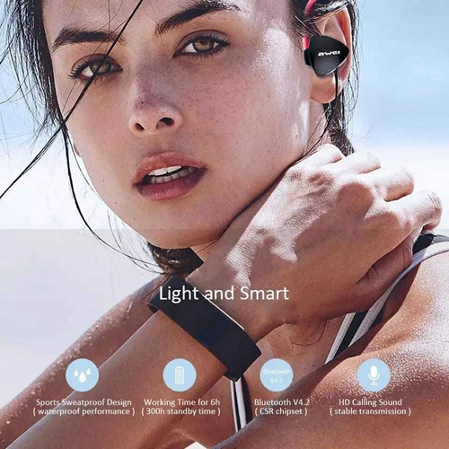 Fone De Ouvido Bluetooth Waterproof Sem Fio Sport Corrida