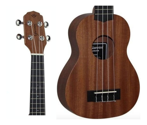 Ukulele Giannini Soprano Acustico Guk 21 + Nf E Garantia!